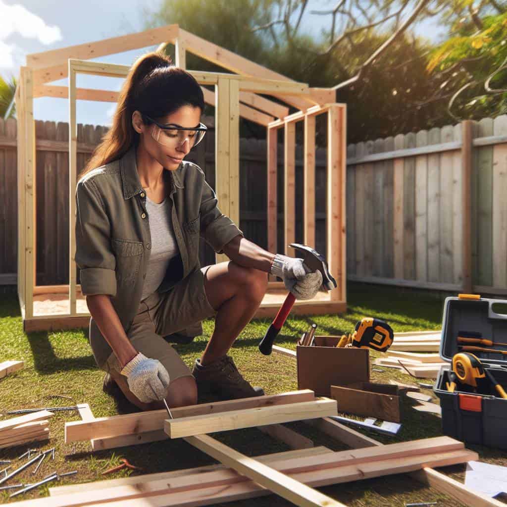A guide to building shed from scratch.