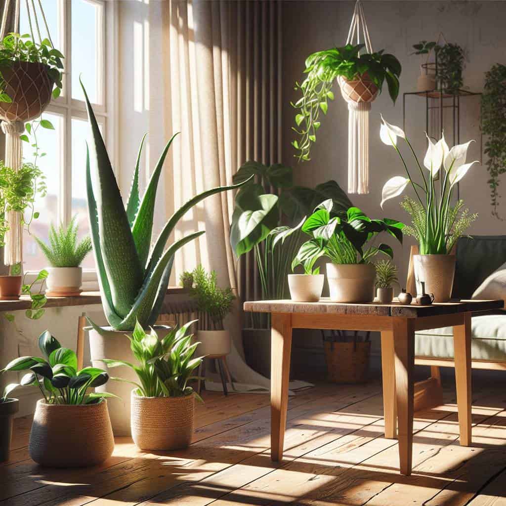 Best houseplants for beginners in sunlight.