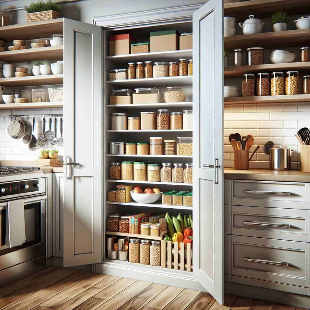 How to add a kitchen pantry efficiently.