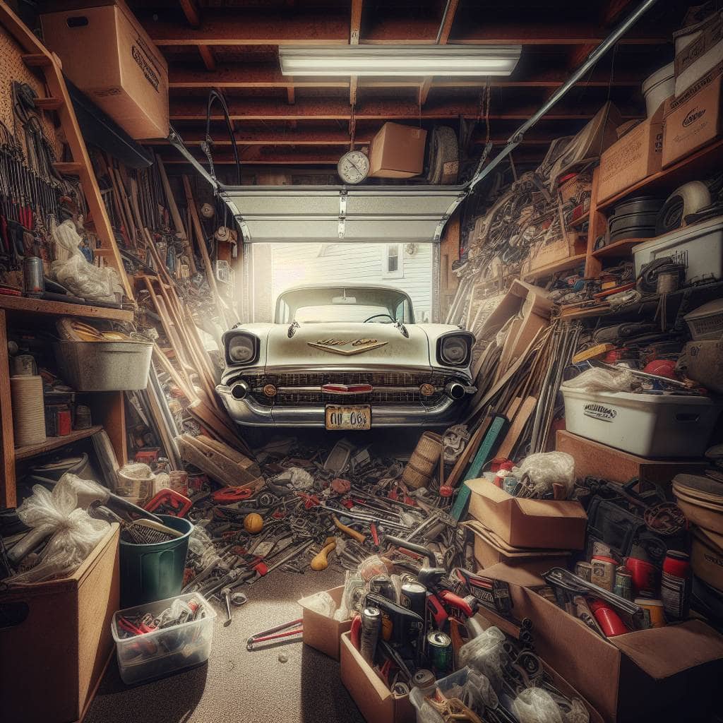 How to declutter your home garage.