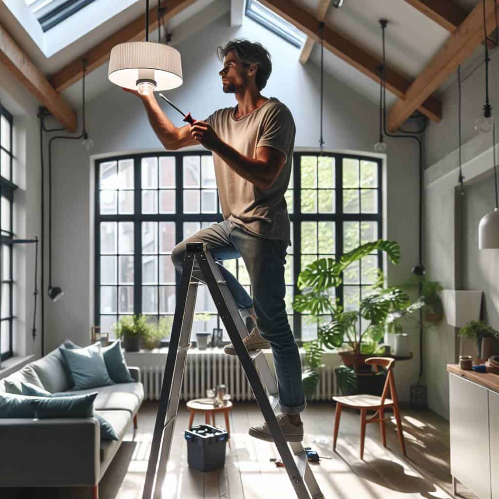 How to install a new light fixture guide