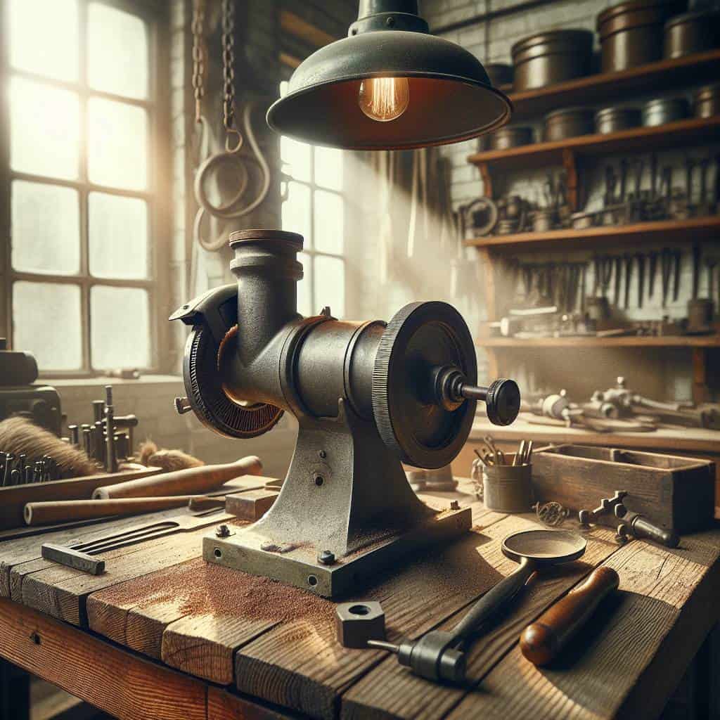 What is a bench grinder workshop?