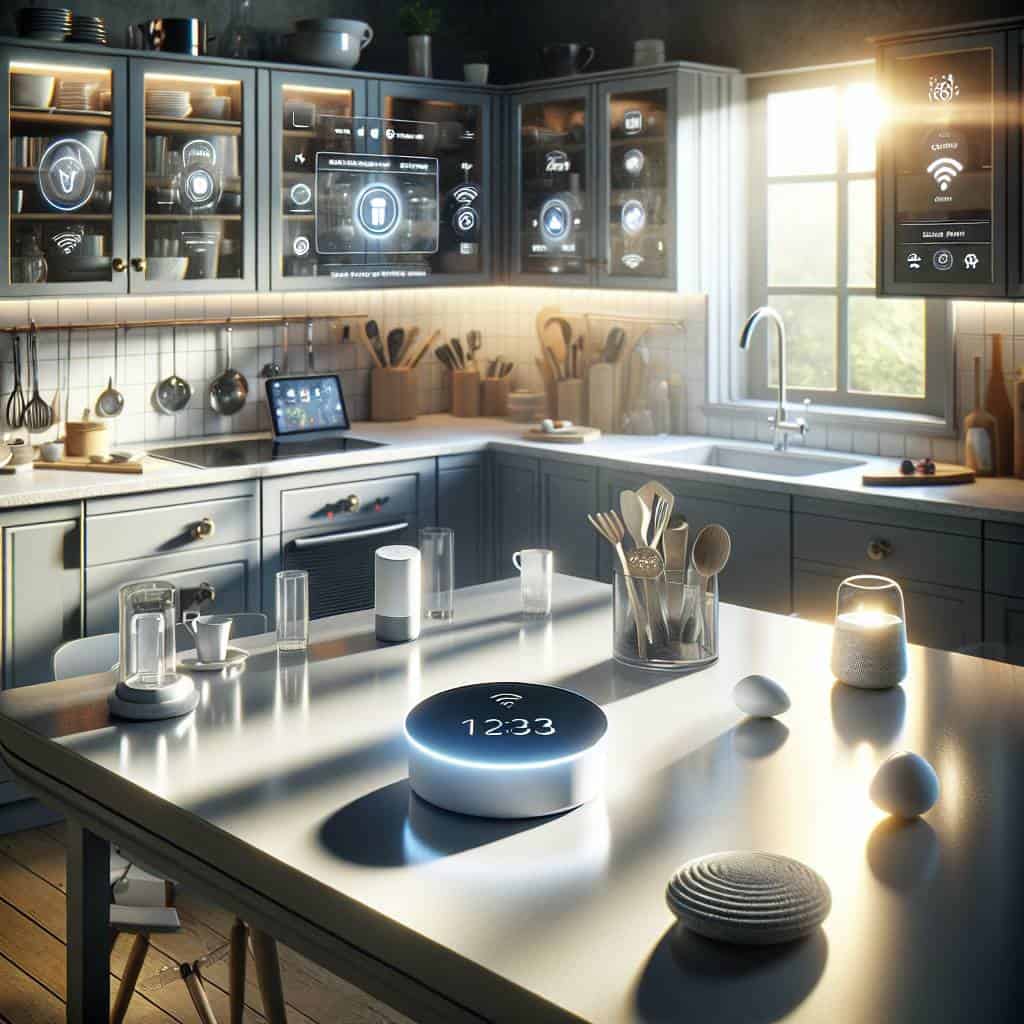 What is a smart home hub? Kitchen.