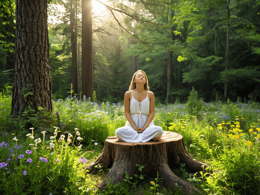 Embracing a Healthier Digital Habit outdoors