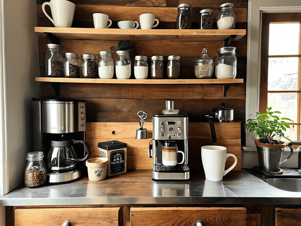 a guide to DIY coffee bar