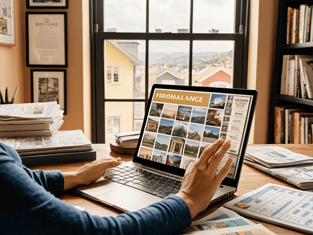 Setting financial goals concept