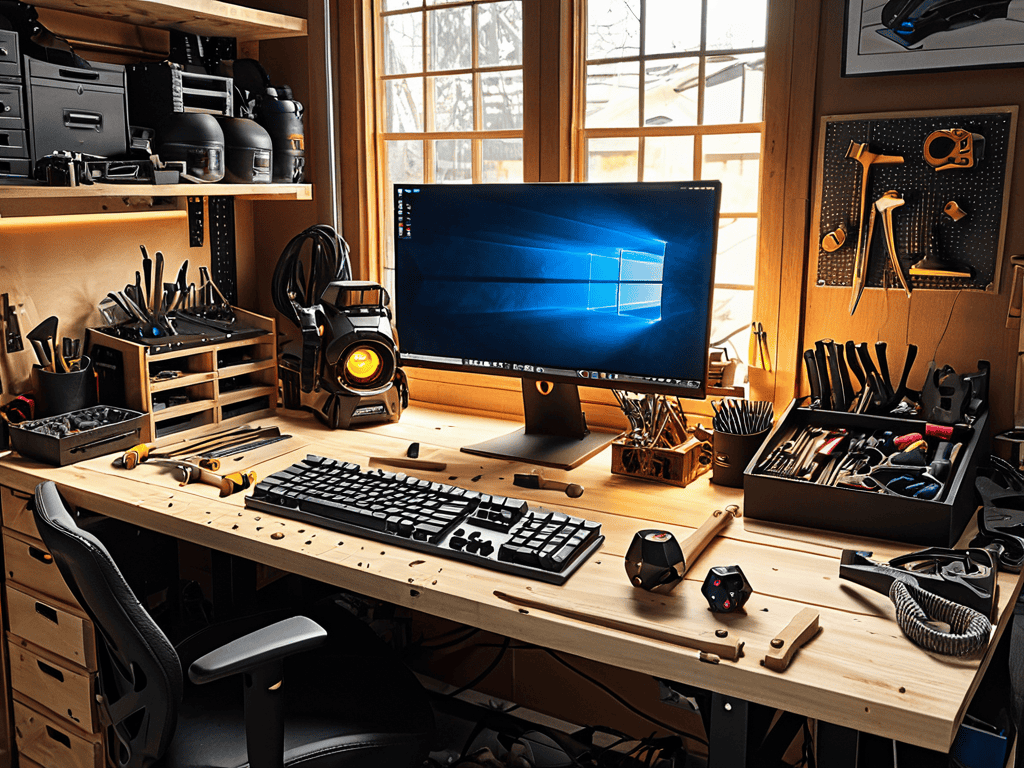 Gaming desk building tips