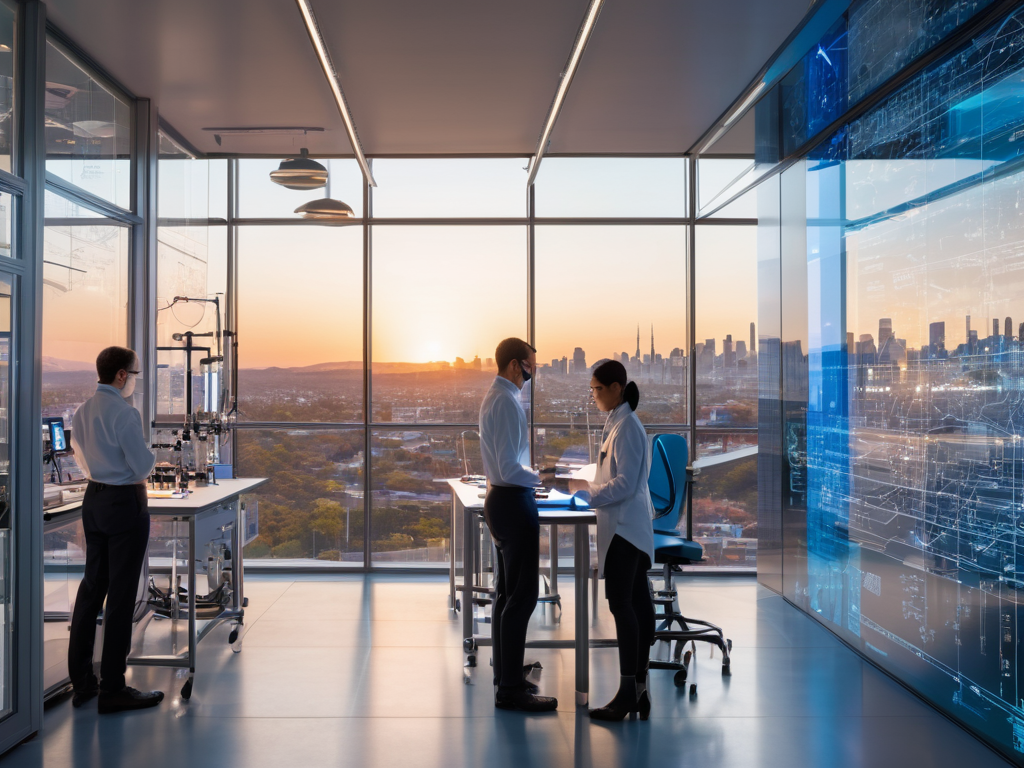 Unlocking the Future logo symbol