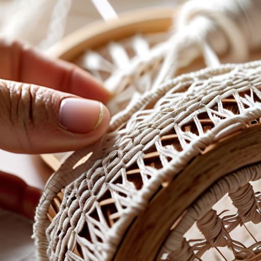 Decoding the Manual Lace Weaving Process.