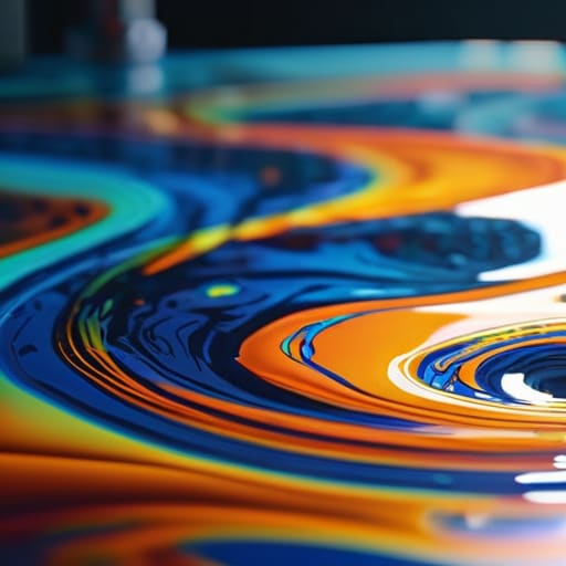 Setting up a hydrographic dipping tank.