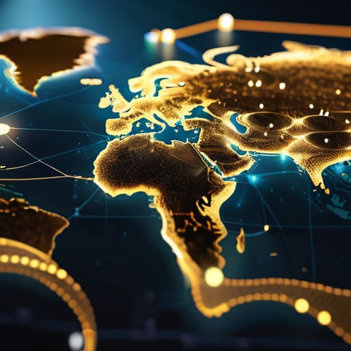 Omnichannel Fulfillment Logic concept visualization.
